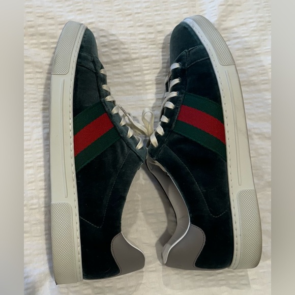 Men’s Gucci Ace Sneaker Size 13 - Picture 6 of 8